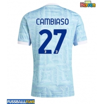 Juventus Andrea Cambiaso #27 Auswärtstrikot 2025-26 Kurzarm